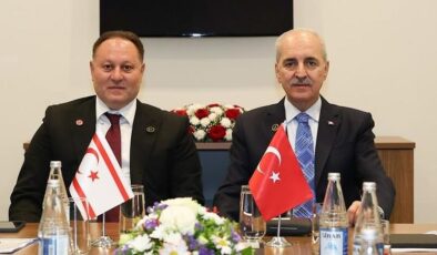 TBMM Başkanı Kurtulmuş, Bakü’de temaslarda bulundu