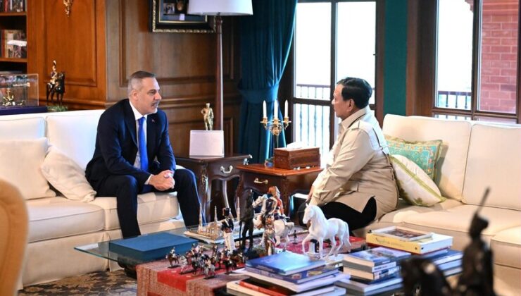 Dışişleri Bakanı Fidan, Endonezya Cumhurbaşkanı Prabowo Subianto tarafından kabul edildi