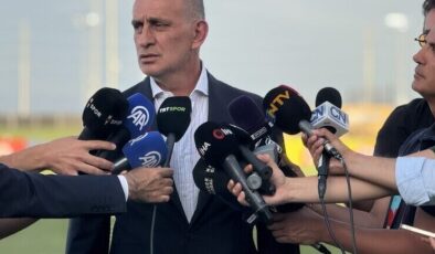 TFF Başkanı Hacıosmanoğlu: Sağlam adımlarla bu çocuklar gerekli cevabı sahada verecek, buna inancımız tam