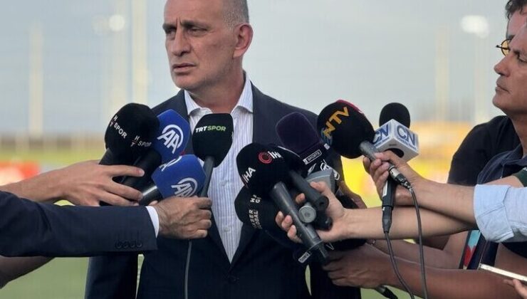 TFF Başkanı Hacıosmanoğlu: Sağlam adımlarla bu çocuklar gerekli cevabı sahada verecek, buna inancımız tam