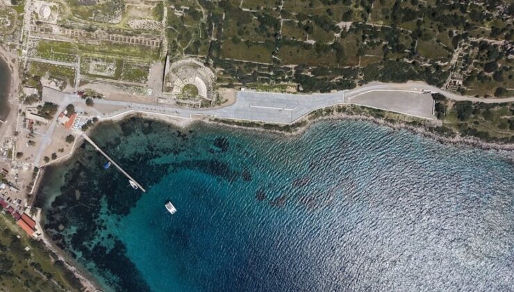 Bakan Ersoy’dan Knidos Ören Yeri’nde yürütülen çalışmalara ilişkin paylaşım