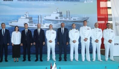 Türkiye’nin Portekiz’e tarihi askeri gemi ihracatında ikinci geminin üretimi başladı
