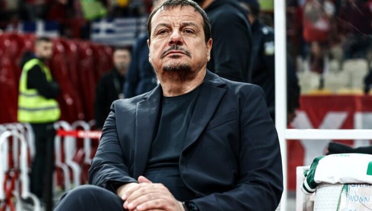 Panathinaikos Başantrenörü Ataman’dan hakem tepkisi