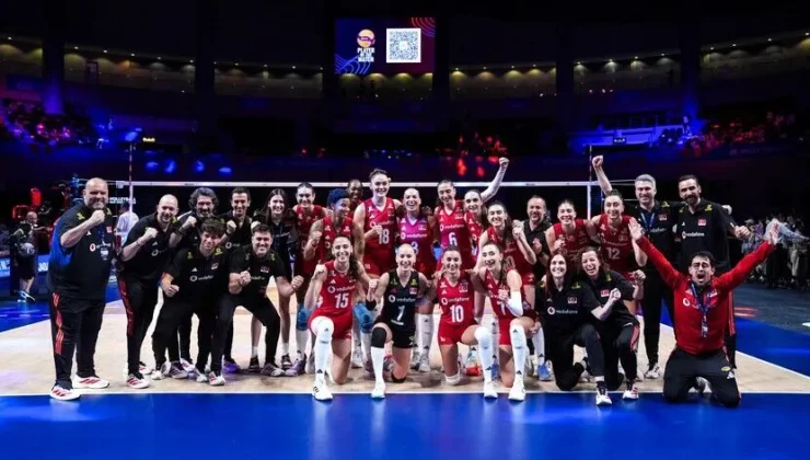 A Milli Kadın Voleybol Takımı, Milletler Ligi’nde finale yükseldi