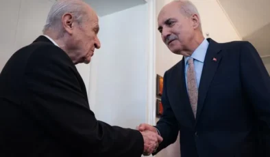 TBMM Başkanı Kurtulmuş, MHP Genel Başkanı Bahçeli’yi ziyaret etti