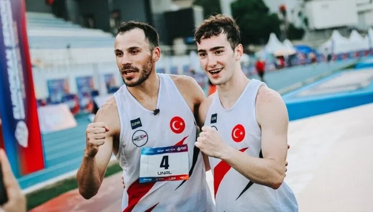 Milli pentatletler Kıvanç Taşyaran ve Buğra Ünal, Avrupa Şampiyonası’nda finale yükseldi