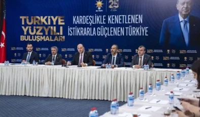 AK Parti’nin Türkiye Yüzyılı Buluşmaları “Kardeşlikle Kenetlenen, İstikrarla Güçlenen Türkiye” sloganıyla başlıyor