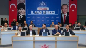 İstanbul’da Afet Koordinasyon Toplantısı düzenlendi