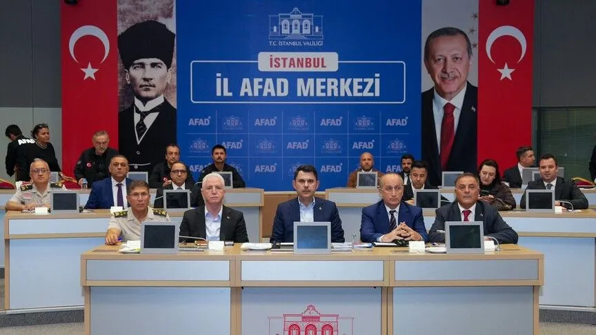 İstanbul’da Afet Koordinasyon Toplantısı düzenlendi