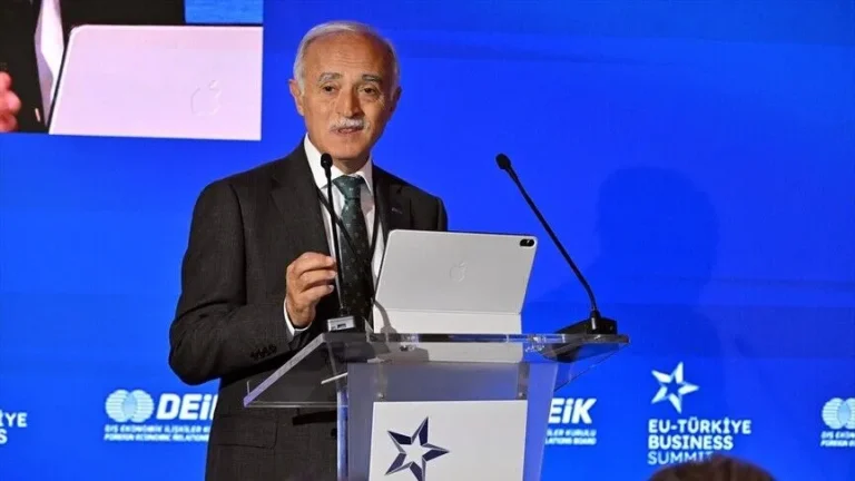 DEİK Başkanı Olpak’tan Brüksel’de Türkiye-AB ekonomik işbirliğini güçlendirme çağrısı